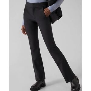 Athleta Stellar Flare Black zipper front Pants